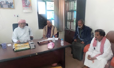 مدير عام رماه يلتقي في مكتبه بمدير مكتب الصحة بالمديرية