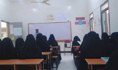 مدير مكتب محو الأمية وتعليم الكبار بمديرية تريم يتفقد الصفوف الدراسية بمنطقة النويدرة