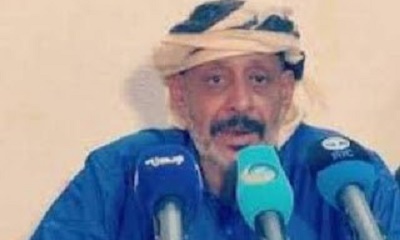 قائد الهبة الحضرمية يتلقى اتصالا هاتفيا من قائد التحالف بوادي حضرموت