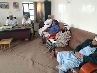 مدير عام مديرية رماه يلتقي رئيس عمليات اللواء 11 حرس حدود ومدير أمن المديرية