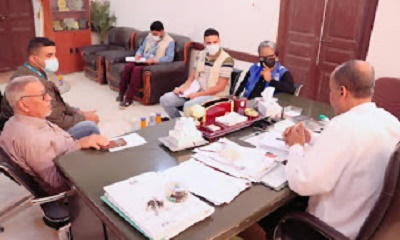 مدير عام سيئون يلتقي وفد برنامج الأمم المتحدة الإنمائي UNDP باليمن