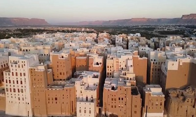 مدير أوقاف شبام حضرموت يتفقد مسجد الخوقه بمدينة شبام حضرموت 