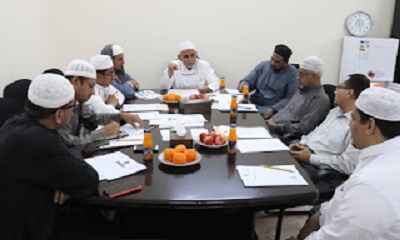 مجلس جامعة الوسطية الشرعية يناقش أبرز القضايا والخطط لتطوير البرامج الأكاديمية للعام الجامعي 2022/2021م
