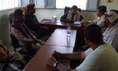 المكتب التنفيذي بحجر يعقد اجتماعه الدوري الأول للعام 2022م