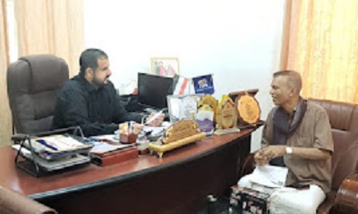مستشار وزارة الشباب والرياضه يثمن جهود الجهوري في اذابة جليد التوتر عقب أحداث الطائرة ويصف جماهير الوادي انها العنوان الابرز في جماليات التشجيع والأخلاق الرياضيه