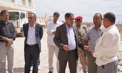 المحافظ البحسني يوجه بسرعة استكمال أعمال المرحلة الأولى من مشروع مستشفى حضرموت العام والتجهيز للمرحلة الثانية