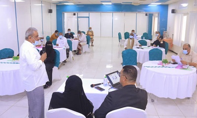 ورشة تدريبية لتعزيز قدرات اللجنة الاستشارية بمحافظة حضرموت
