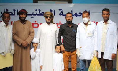 تدشين حملة التطعيم الطارئه ضد مرض شلل الأطفال بمديرية ثمود