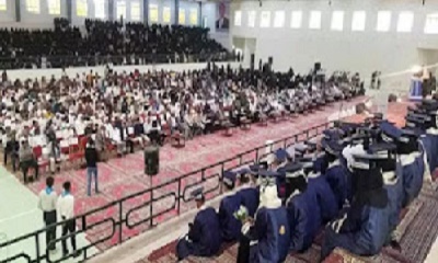 جامعة سيئون تحتفي بـ 520 خريجا من طلاب البكالوريوس والماجستير والدبلوم