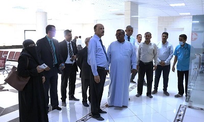وفد المجلس اليمني للاختصاصات الطبية يطلع على نشاط وخدمات مركز فاطمة بابطين الطبي لرعاية مرضى الفشل الكلوي بسيئون