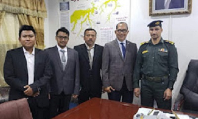 مدير أمن حضرموت الوادي والصحراء يستقبل السفير الاندنوسي غير المقيم لدى بلادنا