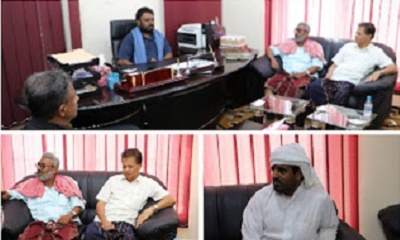 رئيس مؤتمر حضرموت الجامع يلتقي رؤساء الهيئات التنفيذية في المكلا والضليعة والسوم
