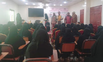 مركز ثبي بمديرية تريم ينظم رحلة إلى مراكز تعليم وتدريب محو الأمية وتعليم الكبار بمديرية القطن