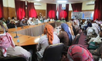 الوكيل الكثيري يلتقي بقيادة الهبة الحضرمية بقيادة الشيخ صالح بن حريز