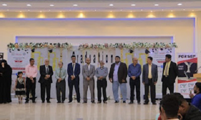 الوكيل الجيلاني : يكرم 130 طبيبا وطبيبة من خريجي الدفعة 19 بكلية الطب والعلوم الصحية بجامعة حضرموت في حفل توديعي و تكريمي بالمكلا