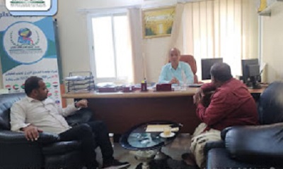 المدير العام لمديرية يبعث يزور مؤسسة الصندوق الخيري للطلاب المتفوقين