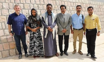 وكيل أول حضرموت يستقبل فريق خبراء من مجلس الأمن