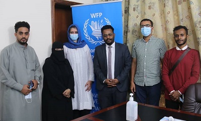 المنسق العام لمكتب وزارة حقوق الإنسان بساحل حضرموت يلتقي بمدير مكتب WFP بالمكلا لبحث سبل التنسيق والشراكة
