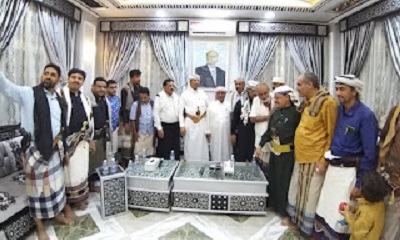 بحضور عدد من وكلاء وزارة الداخلية .. اللواء عبدالماجد العامري يقيم مأدبة عشاء في بيته بمناسبة الشهر الكريم
