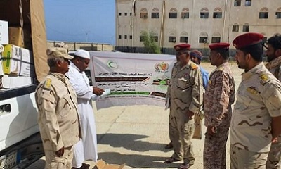 منظمة الهلال الأخضر تدشن توزيع المصاحف والمكتبات الإلكترونية والكتب على مساجد المعسكرات والنقاط الأمنية التابعة للمنطقة العسكرية الثانية