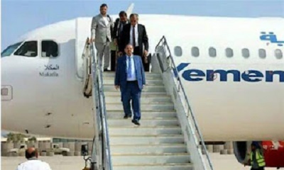 توافد أعضاء البرلمان والشورى والحكومة على دفعات إلى عدن