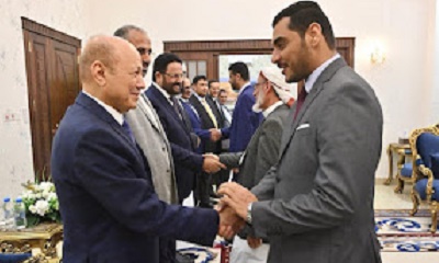 نائب رئيس هيئة التشاور والمصالحة القاضي اكرم العامري يصل سيئون قادما من العاصمه عدن