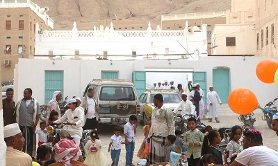 ليلة 29 رمضان اول جامع بسيئون وباصفار وزاوية العلامة محمد بن هادي السقاف اختتمن ختائم مساجد مدينة سيئون