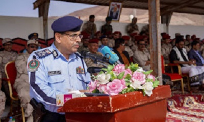 نائب رئيس مجلس القيادة الرئاسي البحسني يدشن أسبوع المرور العربي بالمكلا
