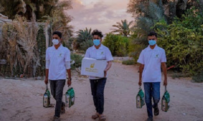 العون المباشر : 15 ألف مستفيد من زكاة الفطر في اليمن