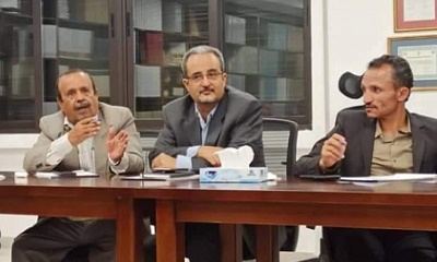 الدكتور العيدروس مدير عام الهيئة العامة للآثار عضو هيئة التدريس بجامعة سيئون يشارك في الملتقى العلمي بالأردن. 
