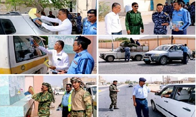 تدشن أسبوع المرور العربي بمديرية غيل باوزير