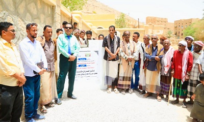 تدشين الأعمال الإنشائية في مشروع إنشاء هنجر مدرسة طاران بوادي عدم