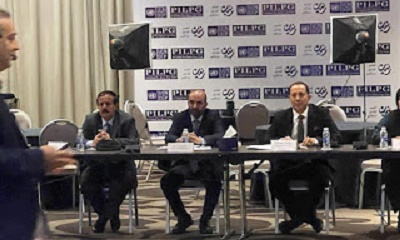 اللواء عبدالماجد العامري وكيل وزارة الداخلية لقطاع الخدمات المدنيه يشارك في مؤتمر تعزيز الأمن والسلامة في اليمن بمملكة الاردن
