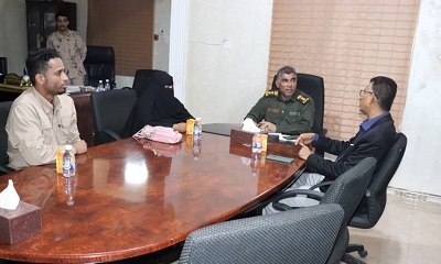 أمن حضرموت يناقش خطة عمل للسجن المركزي