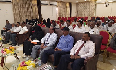 وكالة تنمية المنشآت الصغيره والاصغر تنظم  ورشة عمل بسيؤن لا ستعراض  أنشطة ومخرجات مشروع تدريب ودعم المهارات الفنية  والتجارية 