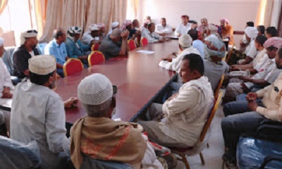 مدير عام سيئون يلتقي أبناء منطقة شحوح، ويطلع على أبرز الإحتياجات الملحة والتدخلات بالمنطقة