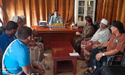 عقب الوقفة الاحتجاجية لعمال وحدة النظافة والتحسين بالقطن .. المدير العام يلتقي قيادة الوحدة