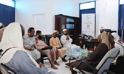 مؤسسة ابن عباس العلمية (IASF ) تعقد اجتماعا لإدارة وطاقم التدريس في برنامج ( دورة الإتقان في حفظ ومراجعة القرآن , النسخة الثامنة )