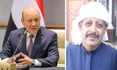 قائد الهبة الحضرمية يلتقي فخامة رئيس مجلس القيادة الرئاسي لوضع مطالب حضرموت على طاولة الحكومة
