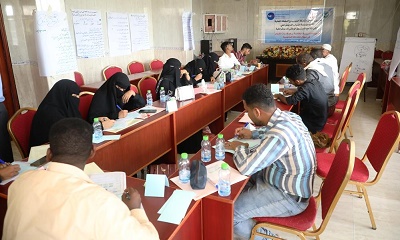 مؤسسة الشباب الديمقراطي تختتم الدورة التدريبية الخاصة برفع قدرات الشباب في مجال المشاركة المجتمعية بالمكلا بمحافظة حضرموت