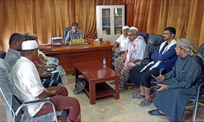 المدير العام لمديرية القطن يلتقي نقابة عمال وحدة النظافة بالقطن