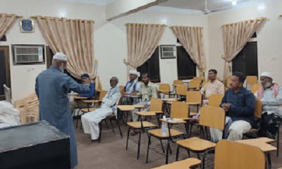 مؤسسة سخاء للتنمية بتاربة تقيم دورة تدريبية و تأهيلية لحجاج بيت الله الحرام بمنطقة تاربة