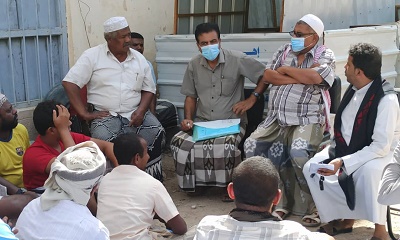 المدير العام لمديرية القطن يلتقي نقابة عمال وحدة النظافة بالقطن