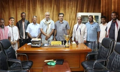 المدير العام لمديرية القطن يلتقي الفريق الثقافي بنادي شباب القطن