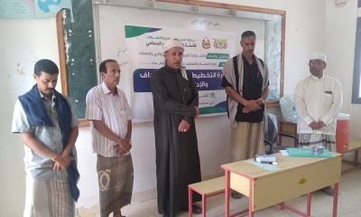 مدير عام السوم ومدير التربية بالمديرية يدشنان الدورة التدريبية في الإدارة الصفية و التخطيط للدرس للمعلمين المتعاقدين