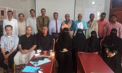 اختتام الدورة التدريبية الخاصة بتعزيز قدرات السلطات المحلية في مجال المهارات الإدارية بساحل حضرموت