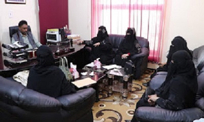 وكيل أول حضرموت يطلع على أنشطة ملتقى سيدات أعمال حضرموت ووحدة الاستشارات القانونية
