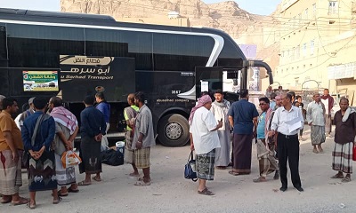 وكالة القطن تفوج أول دفعة من حجاج بيت الله الحرام عبر منفذ ميناء الوديعه البري
