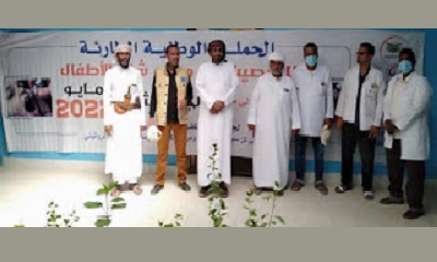 تدشين الحملة الوطنية التكميلية ضد شلل الاطفال بمديرية ثمود