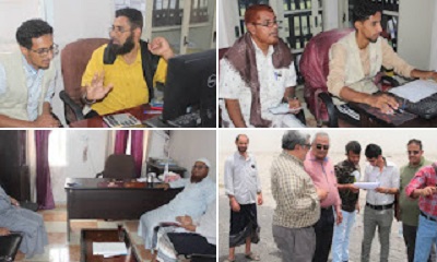 وفد من جمعية الحكمة بحضرموت يطلع على أنشطة مؤسسة وادي دوعن للتنمية